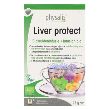 Reviews over Physalis Liver Protect Kruideninfusie BIO - 20 theezakjes