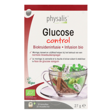 Physalis Glucose Control Infusion de Plantes Bio - 20 infusettes