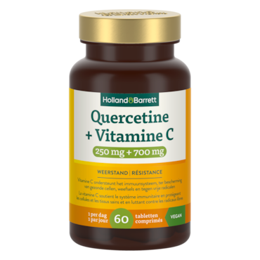 Holland & Barrett Quercetine + Vitamine C 250mg + 700mg - 60 tabletten image 1