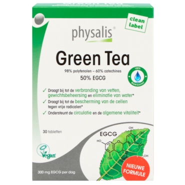 Physalis Green Tea - 30 tabletten image 1
