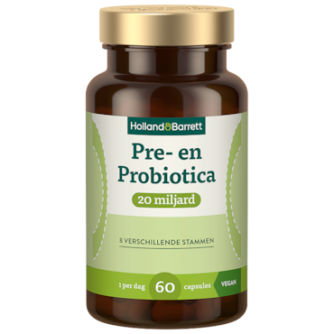 Holland & Barrett Pre en Probiotica 20 Miljard - 60 capsules image 1