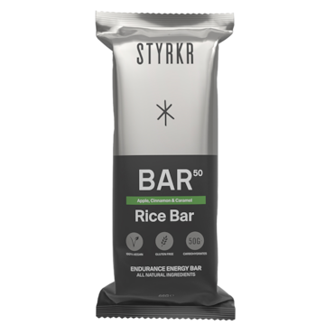 STYRKR BAR50 Rice Bar Apple, Cinnamon & Caramel - 66g image 1