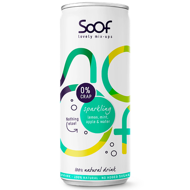 Soof Soda Citron Menthe et Pomme - 250ml