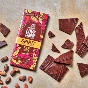 Lovechock SPIRIT Rich Dark 75% Cacao - 70g image 4