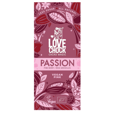 Lovechock PASSION Pink Berry Vegan - 70g image 1