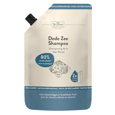 De Tuinen Dode Zee Shampoo Navulverpakking - 500ml image 1