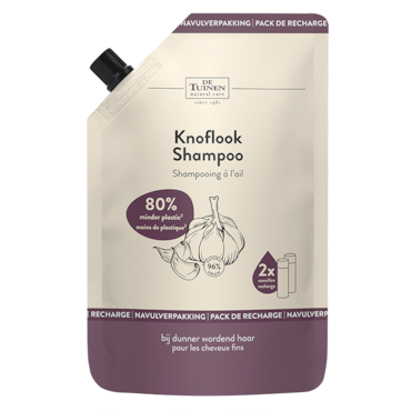 De Tuinen Knoflook Shampoo Navulverpakking - 500ml image 1