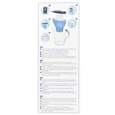 BRITA Waterfilterkan Marella Blauw - 2,4l image 3