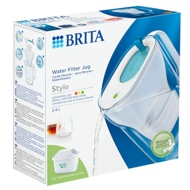 BRITA Waterfilterkan Style Cool Blue - 2,4l image 1