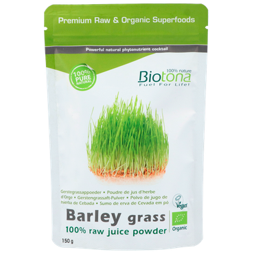 Reviews over Biotona Barley Grass Raw Poeder BIO - 150g