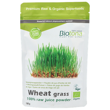 Reviews over Biotona Wheat Grass Poeder BIO - 150g