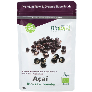 Biotona Açaí 100% Raw Poeder - 150g