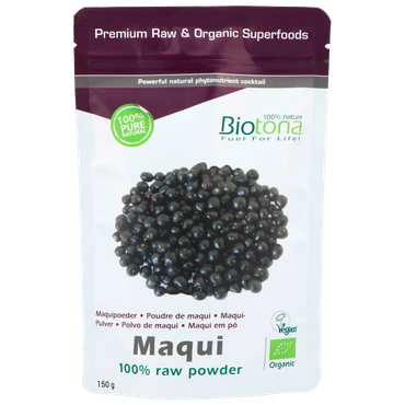 Reviews over Biotona Maqui Raw Poeder BIO - 150g