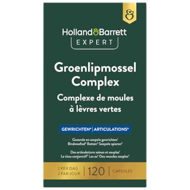 Holland & Barrett Expert Groenlipmossel Complex - 120 capsules image 1