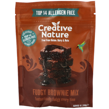 Creative Nature Mélange pour Brownies Chia & Cacao - 250g image 1