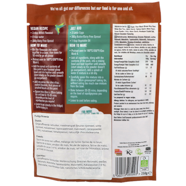 Creative Nature Mélange pour Brownies Chia & Cacao - 250g image 2