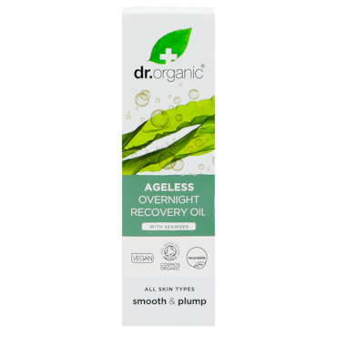 Dr. Organic Seaweed Ageless Overnight Recovery Oil - 30ml image 1