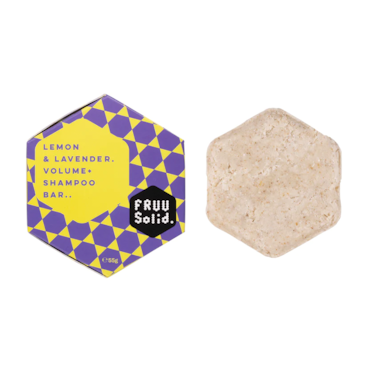 Fruu Solid Lemon & Lavender Volume Shampoo Bar – 55g image 2
