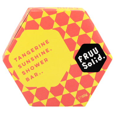Fruu Solid Tangerine Sunshine Shower Bar - 55g image 1