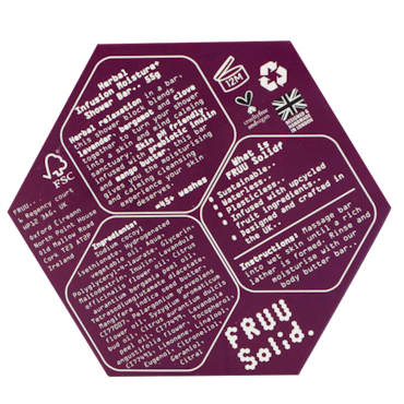 Fruu Solid Herbal Infusion Moisture Shower Bar - 55g image 3