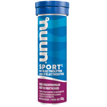 Nuun Sport Met Elektrolyten Rode Vruchten - 10 bruistabletten image 1