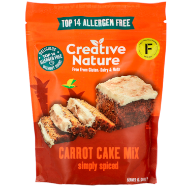 Creative Nature Mélange Carrot Cake - 268g image 1