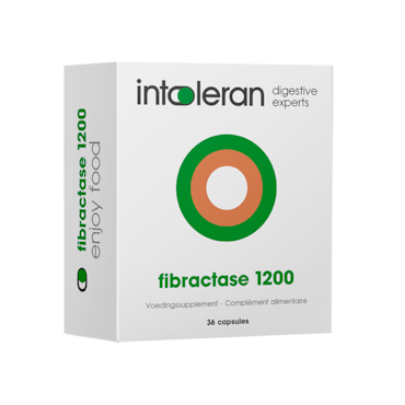 Intoleran Fibractase 1200 - 36 capsules image 1