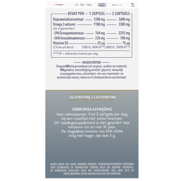 MINAMI MorEPA Platinum + Vitamine D3 - 60 softgels image 2