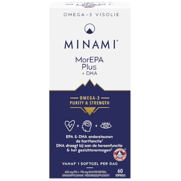 MINAMI Omega-3 MorEPA Plus + DHA - 60 softgels image 1