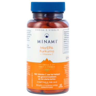 MINAMI Omega-3 MorEPA Kurkuma + Vitamine C - 60 softgels image 5