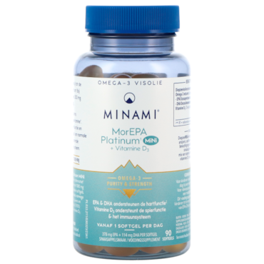 MINAMI Omega-3 MorEPA Platinum Mini + Vitamine D3 - 90 softgels image 5