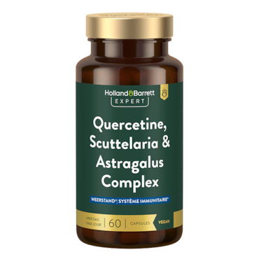 Holland & Barrett Expert Quercetine, Scuttelaria & Astragalus Complex - 60 capsules image 2