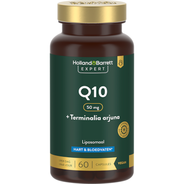 Holland & Barrett Expert Q10 50mg + Terminalia Arjuna Liposomaal - 60 capsules image 2