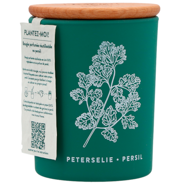 De Tuinen x Aroma Home Herbruikbare Geurkaars Peterselie - 150g image 1