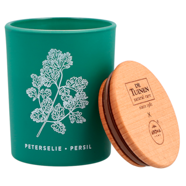 De Tuinen x Aroma Home Herbruikbare Geurkaars Peterselie - 150g image 2