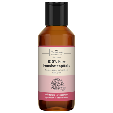 De Tuinen 100% Pure Koudgeperste Frambozenpitolie - 100ml image 1