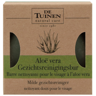 De Tuinen Aloë Vera Gezichtsreinigingsbar - 60g image 1