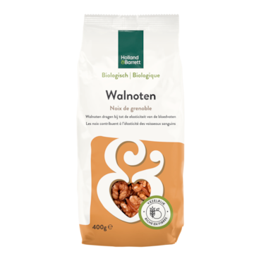 Holland & Barrett Ongebrande Walnoten Bio - 400g image 1