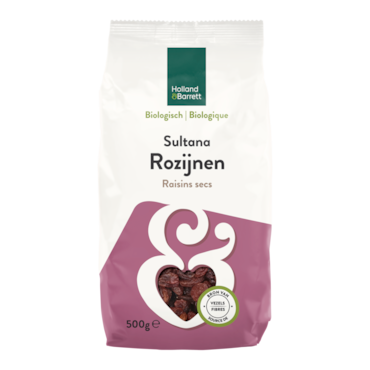 Holland & Barrett Sultana Rozijnen - 500g image 1