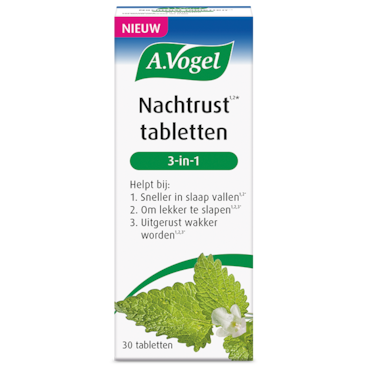 A.Vogel Nachtrust tabletten 3-in-1 - 30 tabletten image 1