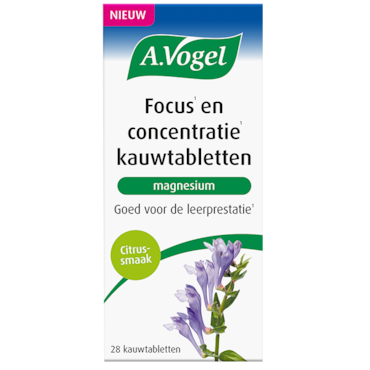 A.Vogel Focus¹ & Concentratie¹ kauwtabletten - 28 tabletten image 1
