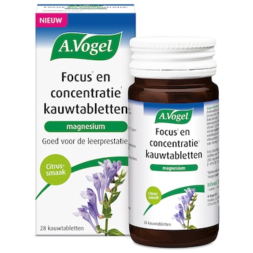 A.Vogel Focus¹ & Concentratie¹ kauwtabletten - 28 tabletten image 2