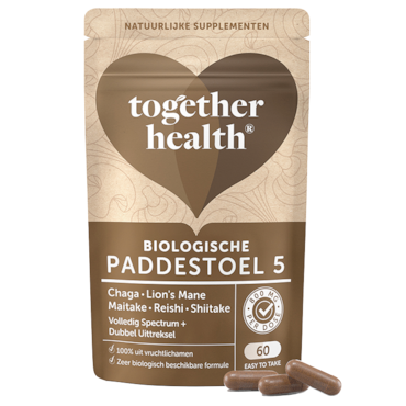 Together Health Biologische Paddenstoelen 5 mix - 60 capsules image 1