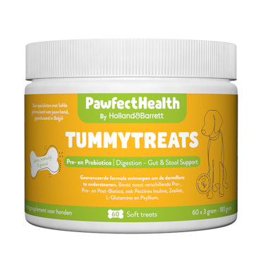 Holland & Barrett PawfectHealth Tummytreats Pre- En Probiotica Hond - 60 soft treats image 1