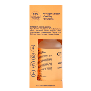 Celenes Vitamin C 12,5% + Oat + Niacinamide Serum - 30ml image 3