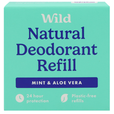 Wild Deodorant Mint & Aloe Navulling - 40g image 1