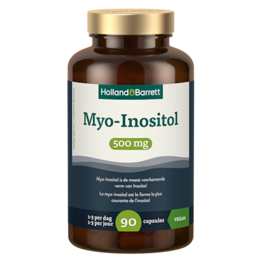 Holland & Barrett Myo-Inositol 500mg - 90 capsules image 1