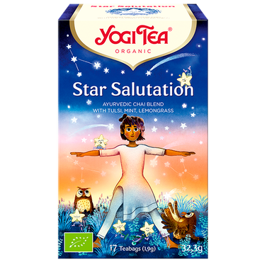 Reviews over Yogi Tea Star Salutation BIO - 17 theezakjes
