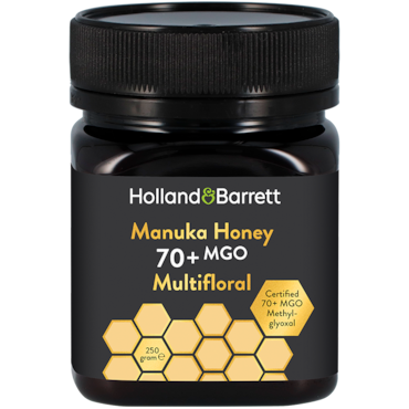 Holland & Barrett Manukahoning 70+ MGO Multifloraal - 250g image 1