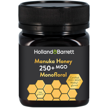 Holland & Barrett Manukahoning 250+ MGO Monofloraal - 250g image 1